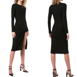 Reformation black Piazza dress NWT.